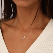 Drop of Sparkle Necklace [18K Gold Plated]