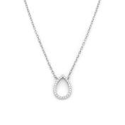Drop of Sparkle Necklace [Sterling Silver]