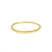 Saturn Ring - Gehämmert [417er Gold]