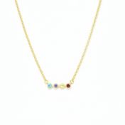 Talisa Stars Necklace Horizontal [Gold Plated]