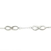 Infinity Bracelet [Sterling Silver]