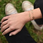 Infinity Bracelet [Gold Plated]