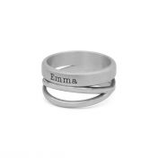 Earnest Love Name Ring [Sterling Silver]