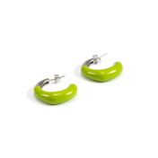 Verde Hoop Earrings [Sterling Silver]