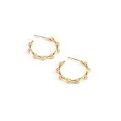 Glimmer Halo Hoops [Gold Plated]
