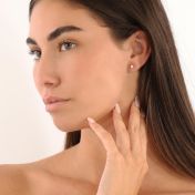 Emerald Cut Diamond Stud Earrings - 0.4 ct [14 Karat Gold]