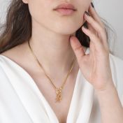 Emma Initial Charm [18K Gold Plated]