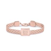 Enchanted Names Milanese Chain Bracelet [18K Rose Gold Plated]