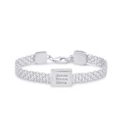 Enchanted Names Milanese Chain Bracelet [Sterling Silver]