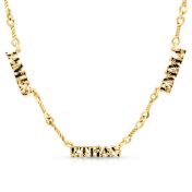 Enchanted Multi-Name Styled Chain Necklace [18K Gold Vermeil]