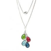 Enchanted Rain Ball Necklace Pair [Sterling Silver]