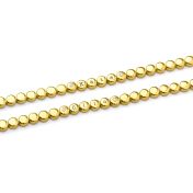 Bracelet à Initiales Mia Tennis avec Diamants [Vermeil 18ct]