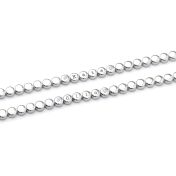Bracelet à Initiales Mia Tennis avec Diamants [Argent 925]