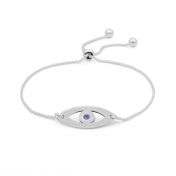 Evil Eye Bracelet [Sterling Silver]