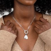 Emma Paperclip Necklace [Sterling Silver]