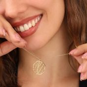 Collier Carte Chemins Familiaux [Vermeil 18ct]