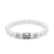 Family Tree Pearl Women Name Bracelet [Sterling Silver]
