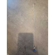Classic Blue Family Anchor Necklace for Men [18K Gold Plated]