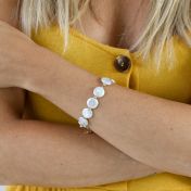 Ocean Dreams Pearl Bracelet [Gold Plated]