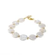 Ocean Dreams Pearl Bracelet [Gold Plated]