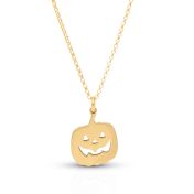Pumpkin Necklace [18K Gold Plated]