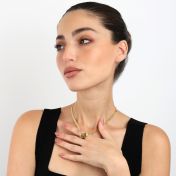 Emily Milanese Chain Name Necklace [18K Gold Vermeil] 