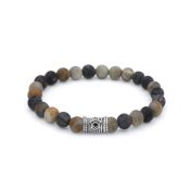 Bracelet Picasso Jaspe Hamsa pour Homme