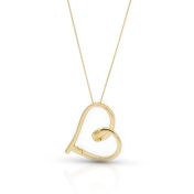 Ties of Heart Necklace [18K Gold Plated]