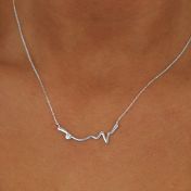 Pulse of Passion Necklace [Sterling Silver]