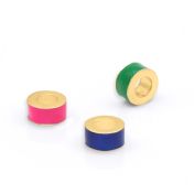 Banden van het Hart Naam Ketting met Groene Bedel [18K Goud Verguld]