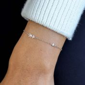 Helena Diamond Zodiac Bracelet [Sterling Silver]