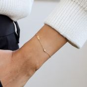 Helena Diamond Zodiac Bracelet [18K Gold Vermeil]
