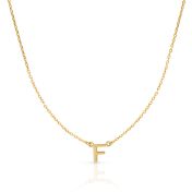 Helena Initials Necklace [18K Gold Plated]