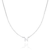 Helena Initials Necklace [Sterling Silver]