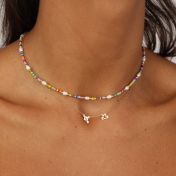 Collar de Perlas de Colores