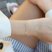 Helenas Sternzeichen Armband [750er vergoldet]