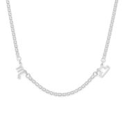 Helena Zodiac Milanese Chain Necklace [Sterling Silver]
