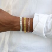 Milanese Chain Bracelet [18K Rose Gold Plated]