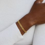 Milanese Chain Bracelet [18K Gold Vermeil]