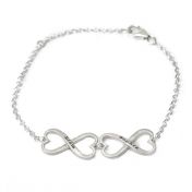 Infinite Love Name Bracelet [Sterling Silver]