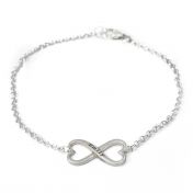 Infinite Love Name Bracelet [Sterling Silver]