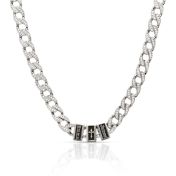 Iced Cuban Link Chain With Cross
