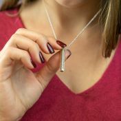 Talisa Bar Necklace [Sterling Silver]