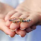 Ties of The Heart Birthstone Ring [18K Gold Vermeil]