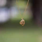 Talisa Herzen Halskette [750er vergoldet]