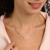 Talisa Italic Multi-Name Necklace [Sterling Silver]