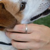 Love Braids Pet Name Ring [Sterling Silver]