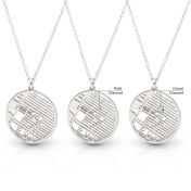 Collier Carte Cercle des Souvenirs [Argent 925]