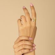 Precious Spot Map Ring [14 Karat Gold]