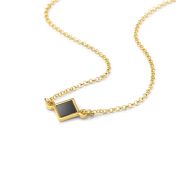 Maria Necklace with Nano Bible [18K Gold Vermeil]